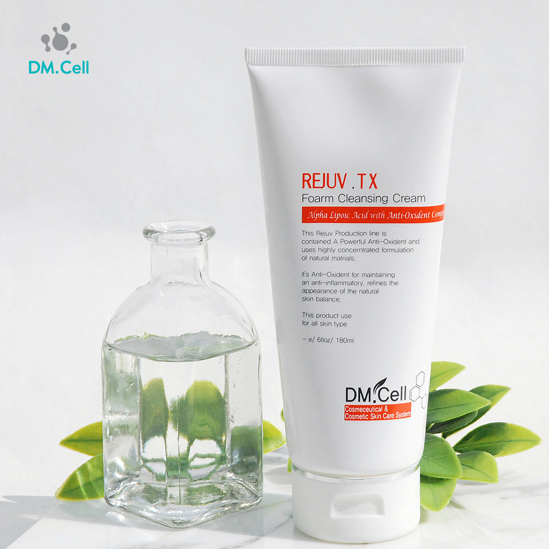 Rejuv T.X. Cleansing Gel – Nettoyant détoxifiant et anti-âge – DM Cell