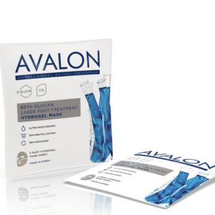 Avalon™ Beta-Glucan Hydrogel Mask – Masque post-laser apaisant & réparateur | Koru Pharma