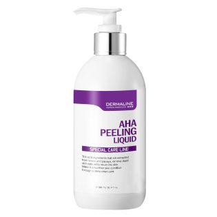 AHA Peeling Liquid 300 ml – Peeling pro éclat & grain de peau | Dermaline