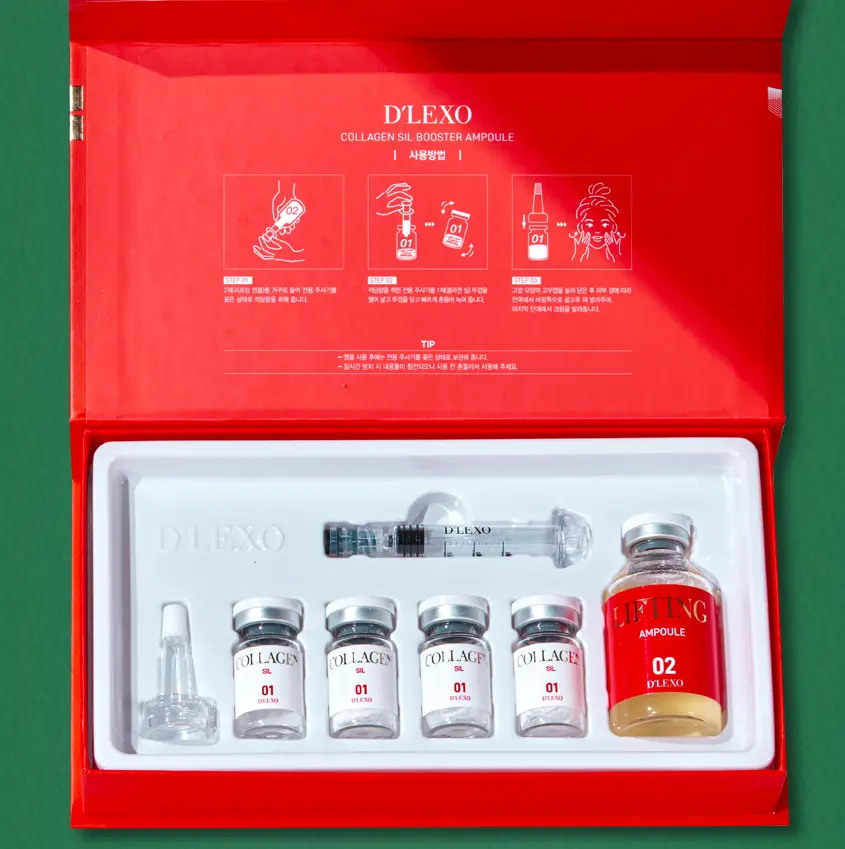 Collagen Sil Booster Ampoule – Effet lift & densité | Dermaline – Image 3