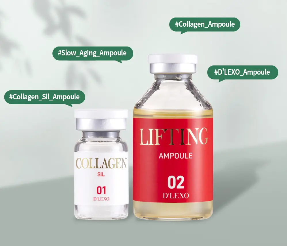 Collagen Sil Booster Ampoule – Effet lift & densité | Dermaline – Image 2