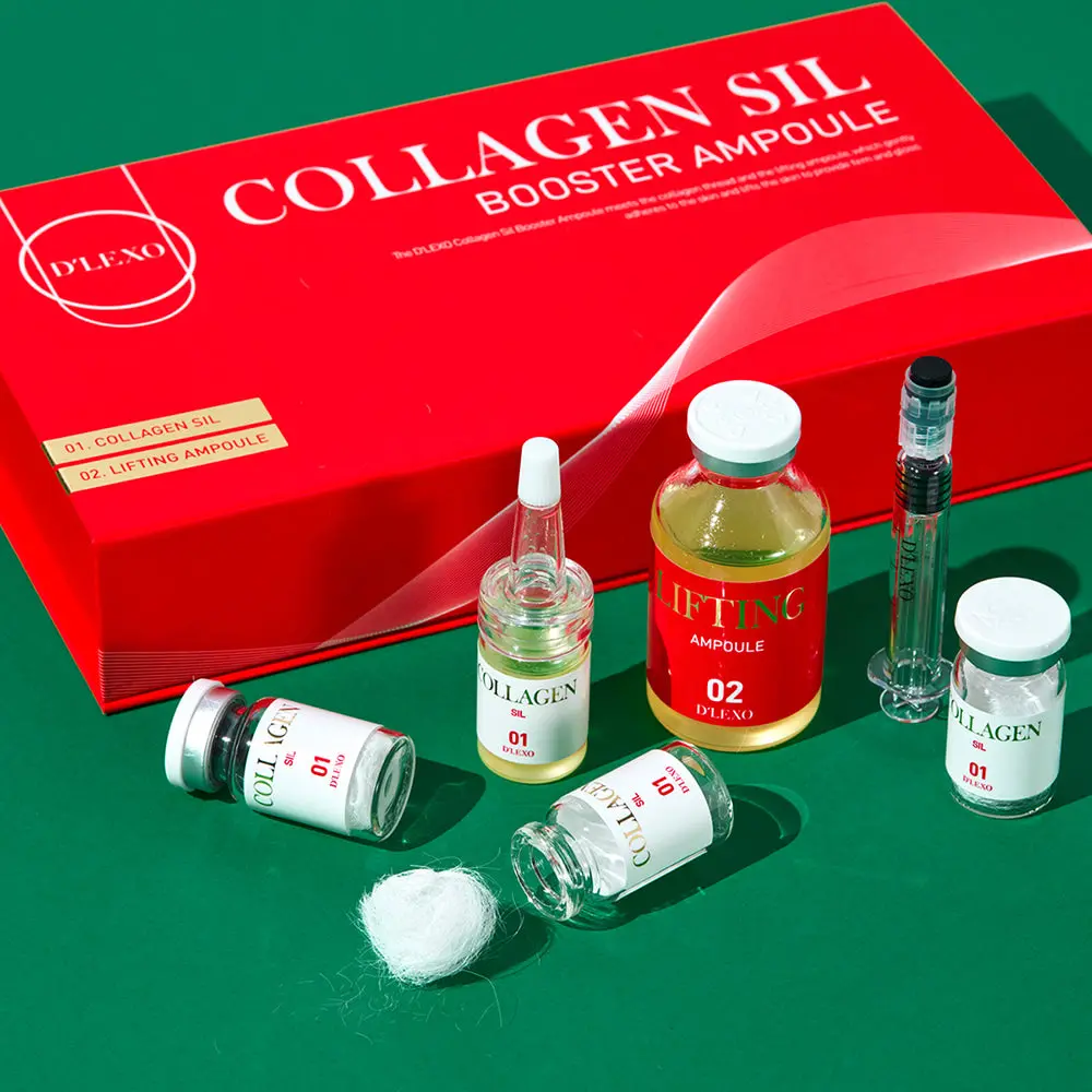 Collagen Sil Booster Ampoule – Effet lift & densité | Dermaline – Image 5
