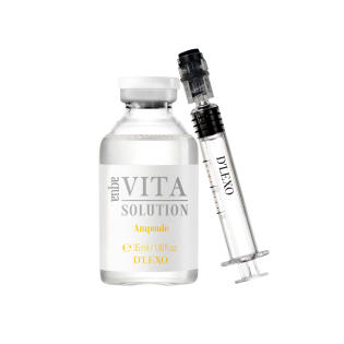 Aqua Vita Solution Ampoule – Éclat & hydratation revitalisante | Dermaline (D’LEXO)