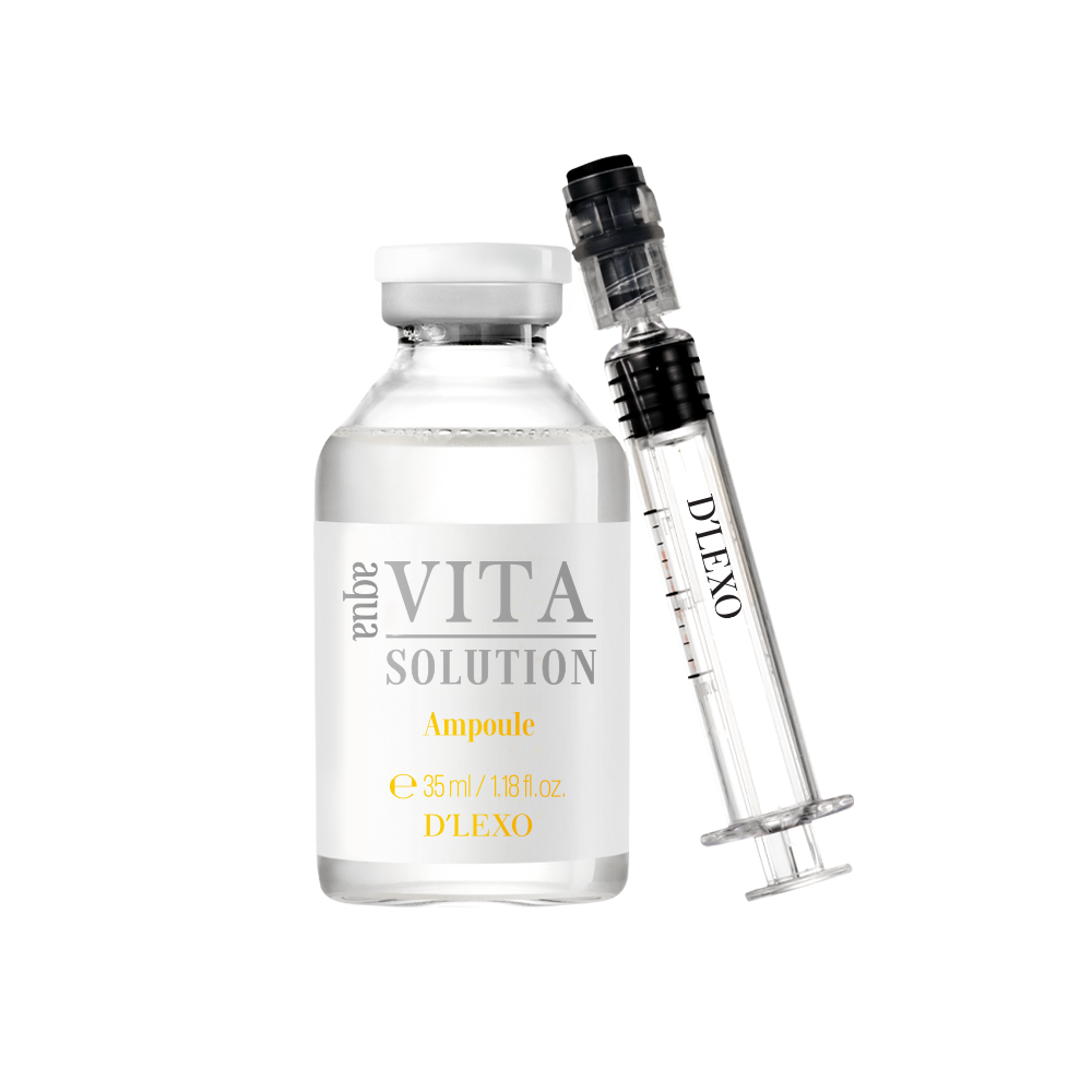 Aqua Vita Solution Ampoule – Éclat & hydratation revitalisante | Dermaline (D’LEXO)